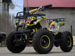ATV electric pentru copii NITRO Torino Quad 1000W 48V culoare Galben [3]