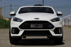 Masinuta electrica Ford Focus RS alb, copii 2-7 ani [1]