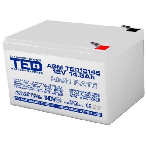 Piese & accesorii - Acumulator 12V 14Ah pentru masinuta electrica