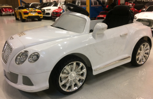 Masinuta electrica Bentley Continental GTC STANDARD 12V #ALB [2]