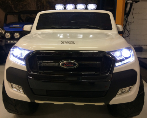 Masinuta electrica Ford Ranger WildTrak, alba [2]