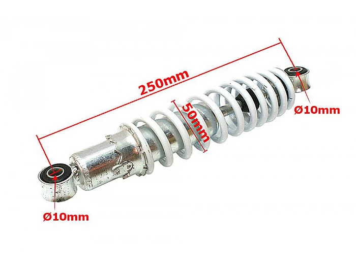 Piese & accesorii - Amortizor fata 250mm pentru 110cc, 125cc, Quad electric