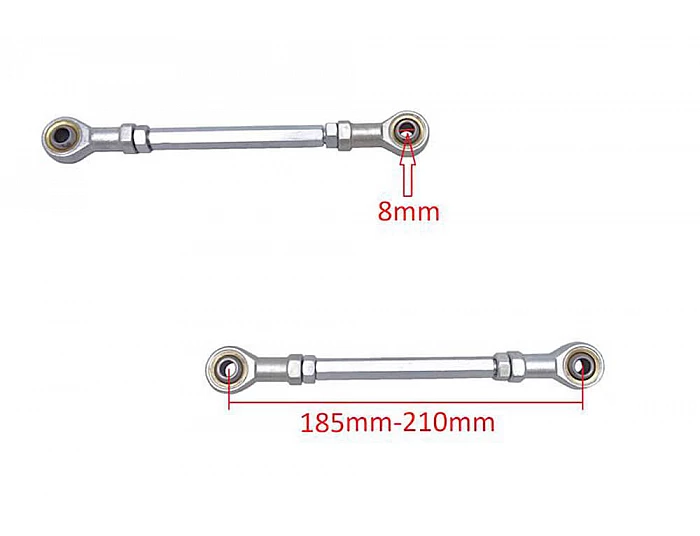 Piese & accesorii - Tija directie - pereche pentru 49cc, Electric Mini Quad