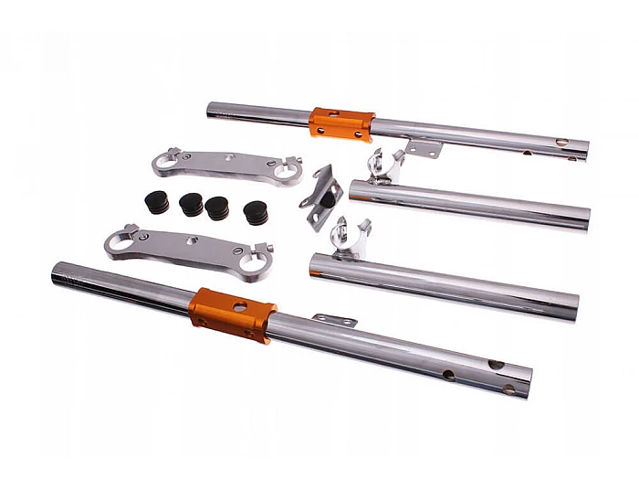 Piese & accesorii - Suspensie fata (set complet) pentru 49cc si motocicleta electrica Pocket Bike