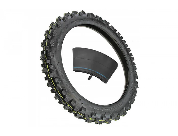 Piese & accesorii - Anvelopa cu camera interioara 12 inch 3.00-12 pentru 49cc, Dirt Bike electrica, Pit Bike