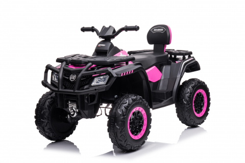 ATV electric 4x4 cu accesorii incluse, Kinderauto BJS615, 320W, 24V, culoare roz [13]