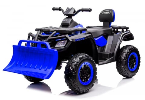 ATV & UTV Electrice - ATV electric 4x4 cu accesorii incluse, Kinderauto BJS615, 320W, 24V, culoare albastru