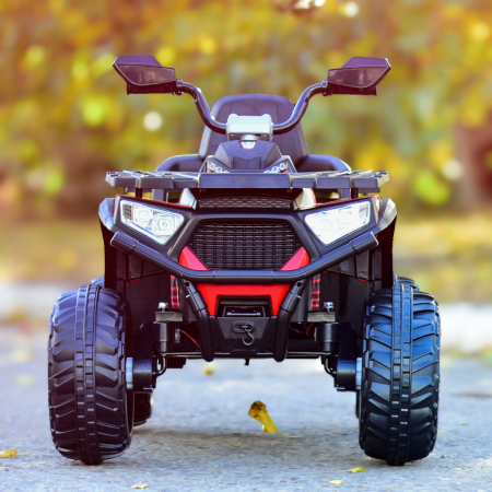ATV electric copii 3-9 ani, 140W baterie 12V, rosu, 4x4 [1]