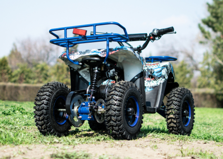 ATV electric NITRO ECO Torino Cross, 1000W, albastru [6]