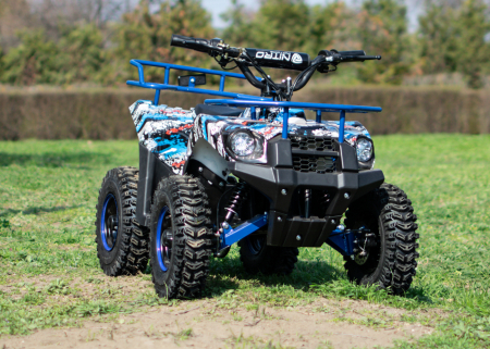 ATV electric NITRO ECO Torino Cross, 1000W, albastru [3]