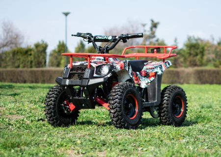 ATV electric NITRO ECO Torino Cross, 1000W, rosu [2]