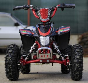 ATV electric Deluxe ECO Maddox 1000W 48V cu 3 Viteze #Rosu [1]