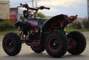 ATV electric Deluxe ECO Maddox 1000W 48V cu 3 Viteze #Rosu [6]