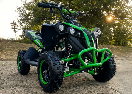 ATV Electric Eco Avenger 1000W 36V cu 3 Trepte de Viteza #Verde [2]