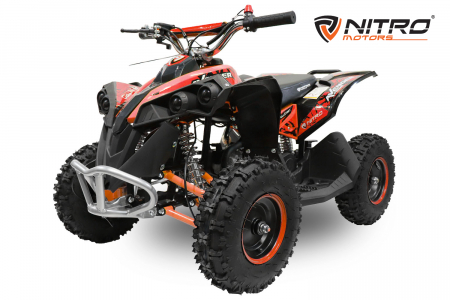 ATV & UTV Electrice - ATV Electric Eco Avenger 1000W 36V cu 3 Trepte de Viteza #Orange