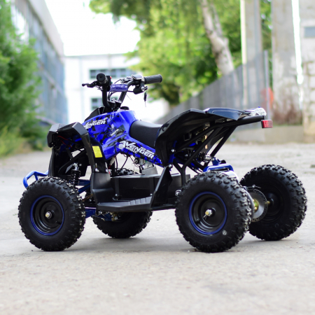 ATV Electric Eco Avenger 1000W 48V cu 3 Trepte de Viteza #Albastru [5]