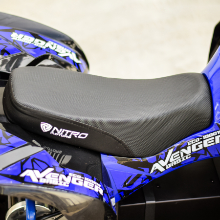 ATV Electric Eco Avenger 1000W 48V cu 3 Trepte de Viteza #Albastru [9]