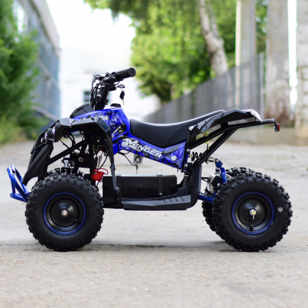 ATV Electric Eco Avenger 1000W 48V cu 3 Trepte de Viteza #Albastru [4]
