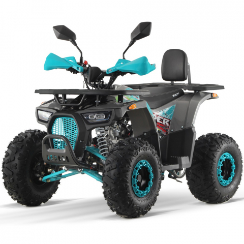 ATV & UTV Electrice - ATV electric ECO DustRider XXL 1500W 60V 20Ah cu diferential, roti 8 inch, gri