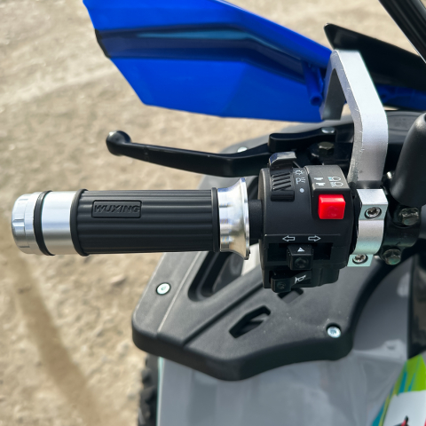 ATV electric ECO DustRider XXL 1500W 60V 20Ah cu diferential, roti 8 inch, gri [13]