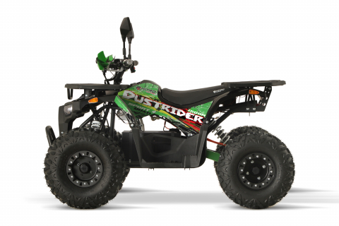 ATV electric ECO DustRider XXL 1500W 60V 20Ah cu diferential, roti 8 inch, verde [3]