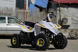 ATV electric ECO Maddox 800W 36V cu 3 Viteze #Galben [3]