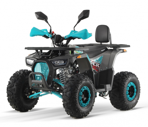 ATV electric ECO DustRider XXL 1500W 60V 20Ah cu diferential, roti 8 inch, gri [19]