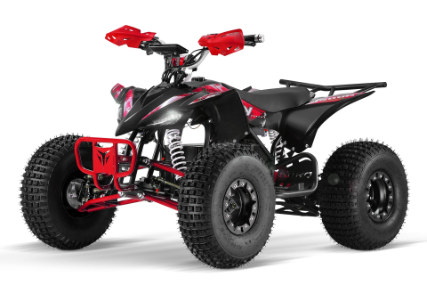 ATV & UTV Electrice - ATV electric ECO Replay XXL 1500W 60V 20Ah cu diferential, roti 8 inch, culoare Rosie