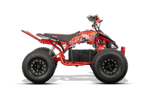 ATV electric ECO Speedy XXL 1500W 60V 20Ah cu diferential, roti 8 inch, culoare rosie [13]