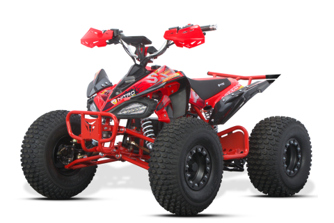 Produse in stoc - ATV electric ECO Speedy XXL 1500W 60V 20Ah cu diferential, roti 8 inch, culoare rosie