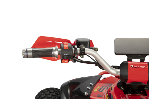 ATV electric ECO Speedy XXL 1500W 60V 20Ah cu diferential, roti 8 inch, culoare rosie [11]