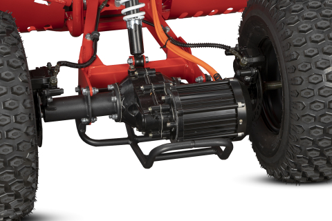 ATV electric ECO Speedy XXL 1500W 60V 20Ah cu diferential, roti 8 inch, culoare rosie [8]
