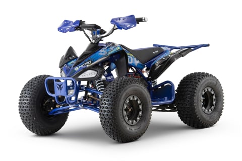 Produse in stoc - ATV electric ECO Speedy XXL 1500W 60V 20Ah cu diferential, roti 8 inch, culoare albastra