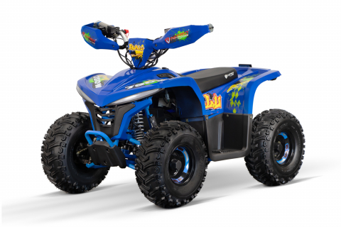 ATV electric Nitro Eco Balu 1600Wp 48V 20Ah cu roti 7 inch si diferential, albastru [0]