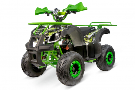 ATV & UTV Electrice - ATV electric Eco Toronto 1000W 48V 20Ah, roti 7 inch, culoare Verde Camuflaj