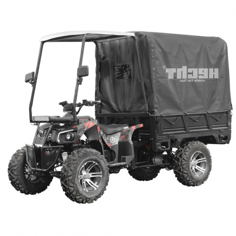 Vehicule electrice adulti - ATV electric Hecht Cargo XXL 3000W 72V 52Ah cu diferential, roti 12 inch