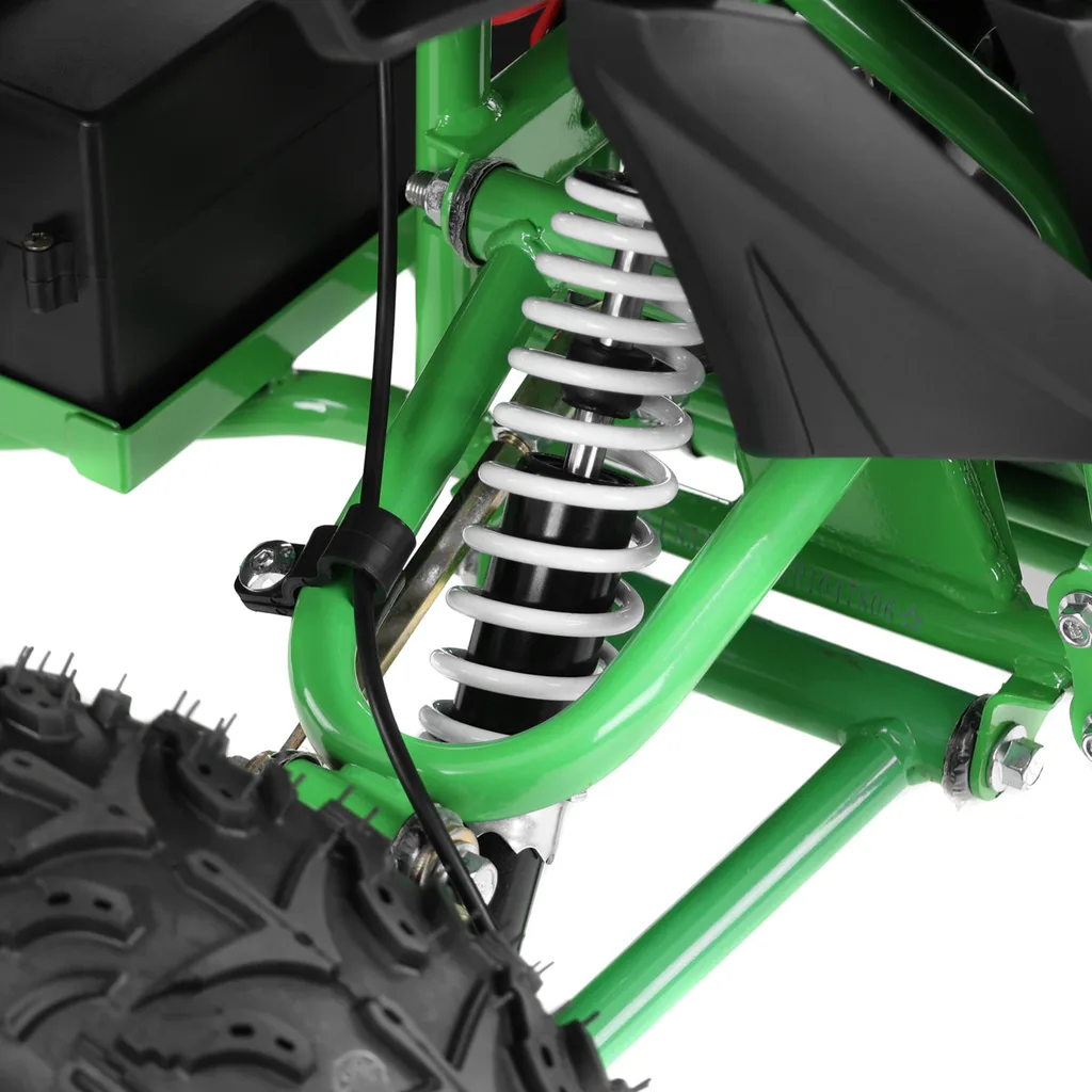 ATV electric Kinder Eco Wolf XXL 1200W 48V cu 3 viteza 6 inch, culoare verde [2]