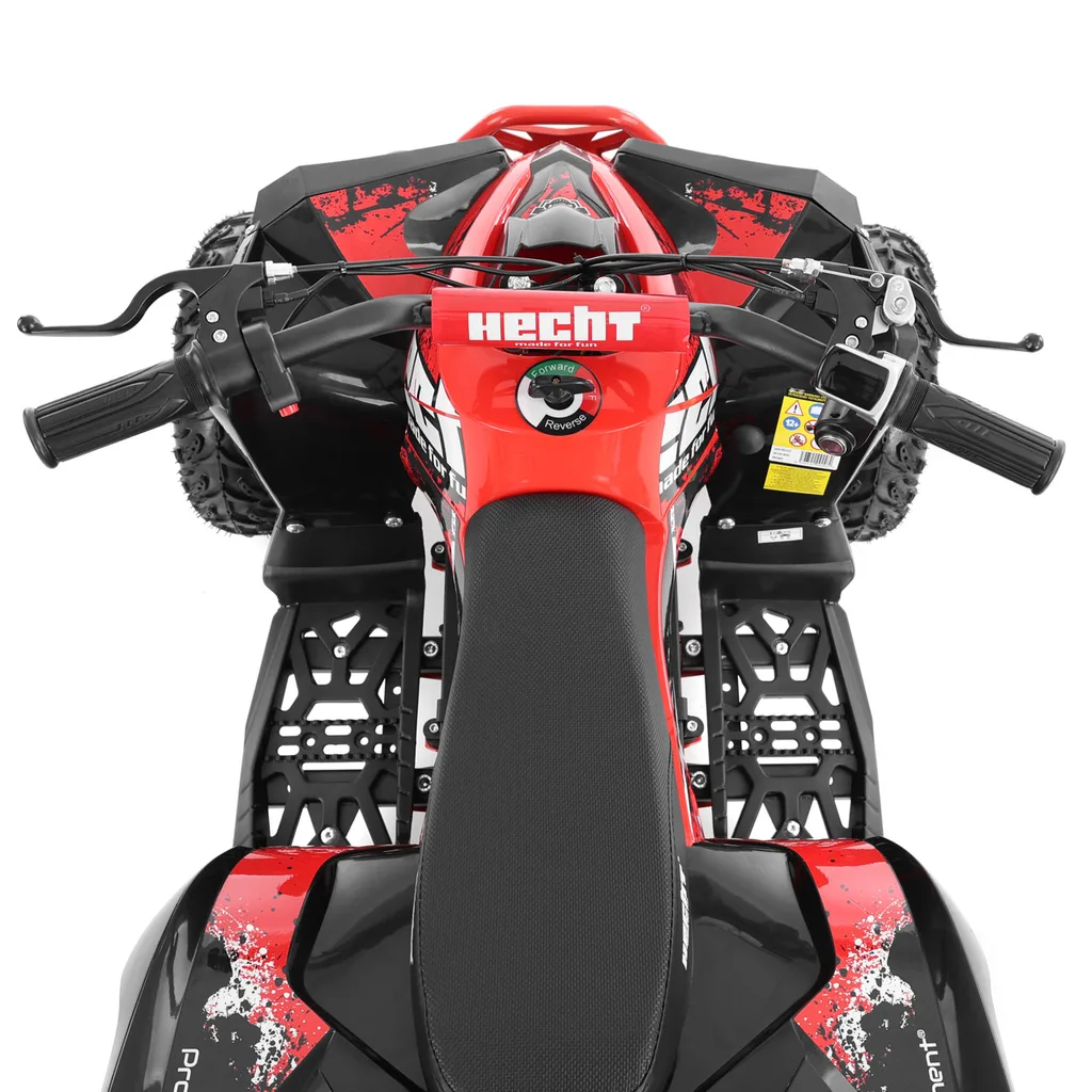 ATV electric Kinder Eco Wolf XXL 1200W 48V cu 3 viteza 6 inch, culoare Rosie [8]