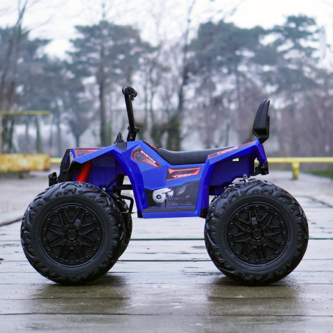 ATV electric pentru copii MonsterQuad 400W 24V 14Ah Albastru [8]