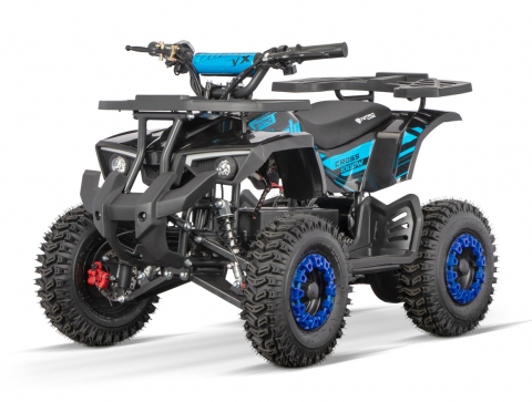 ATV electric NITRO Dusty VX Cross 1000W 36V Snowy tyres, culoare albastra [0]
