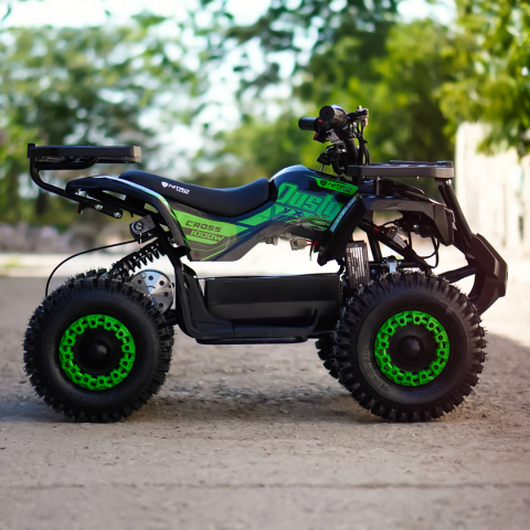 ATV electric NITRO Dusty VX Cross 1000W 36V Snowy tyres, culoare verde [8]