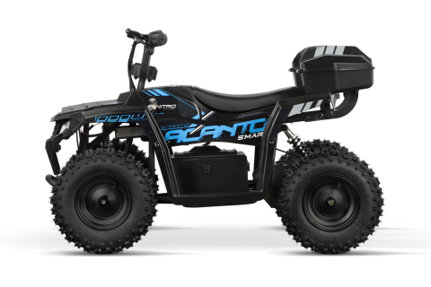 ATV electric NITRO E-QUAD Acanto 1000W cu baterie 36V 8Ah Lithium, culoare albastra [4]