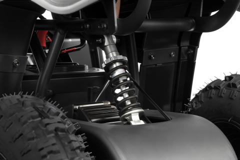 ATV electric NITRO E-QUAD Acanto 1000W cu baterie 36V 8Ah Lithium, culoare rosie [2]