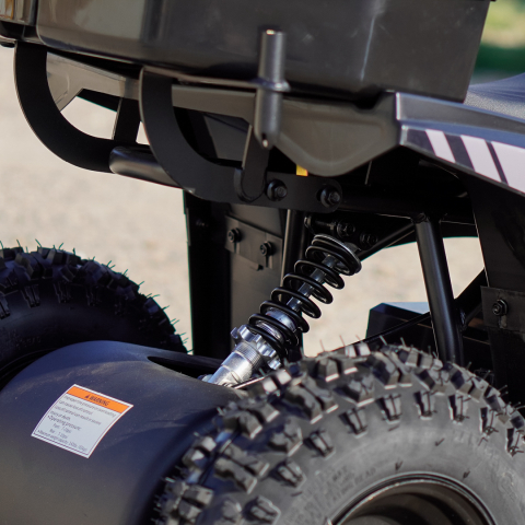 ATV electric NITRO E-QUAD Acanto 1000W cu baterie 36V 8Ah Lithium, culoare rosie [18]