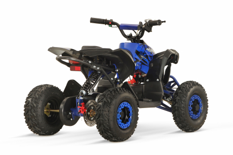 ATV electric NITRO Eco Avenger XXL 1000W 48V cu 3 viteza 6 inch BigTyre, Albastra [2]