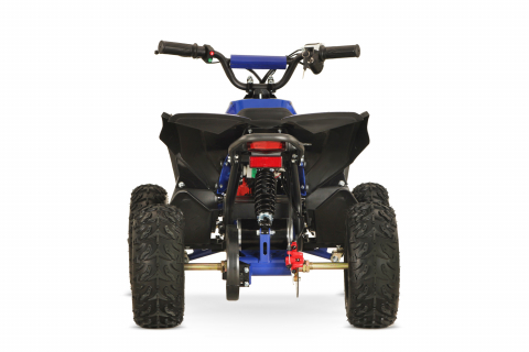 ATV electric NITRO Eco Avenger XXL 1000W 48V cu 3 viteza 6 inch BigTyre, Albastra [6]
