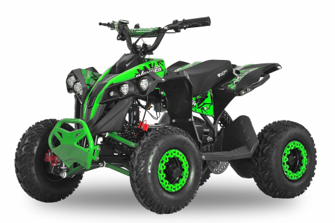 ATV electric NITRO Eco Avenger XXL 1000W 48V cu 3 viteza 6 inch BigTyre, Verde [1]