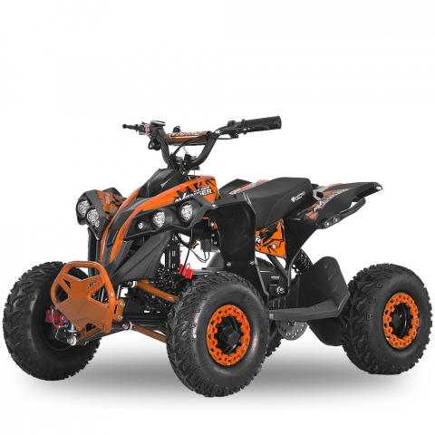 ATV & UTV Electrice - ATV electric NITRO Eco Avenger XXL 1000W 48V cu 3 viteza 6 inch BigTyre, Portocaliu