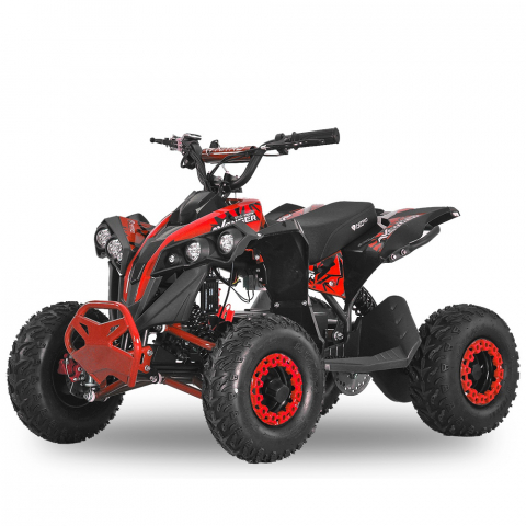 ATV & UTV Electrice - ATV electric NITRO Eco Avenger XXL 1000W 48V cu 3 viteza 6 inch BigTyre, Rosie