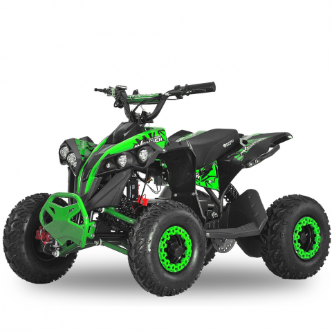 ATV & UTV Electrice - ATV electric NITRO Eco Avenger XXL 1000W 48V cu 3 viteza 6 inch BigTyre, Verde
